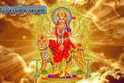 Goddess durga; Devi durga image; durga saptashati image; saptashati nyasah;